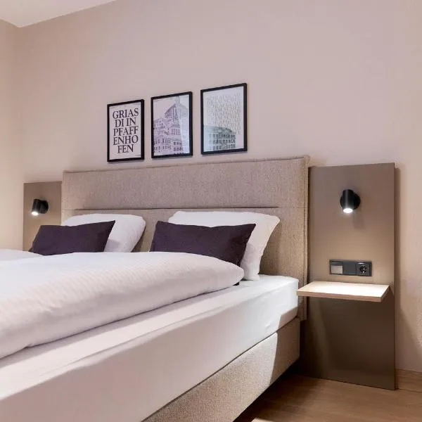 Hotel Müllerbräu, hotel v destinaci Pfaffenhofen an der Ilm