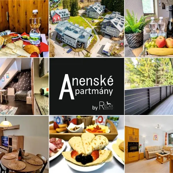 Tiché Anenské Apartmány s hotelovým servisem, s kvalitní bufetovou snídaní a s exklusivním saunovým wellness GROTTA SPA - by Relax Harrachov, hotel v destinaci Harrachov