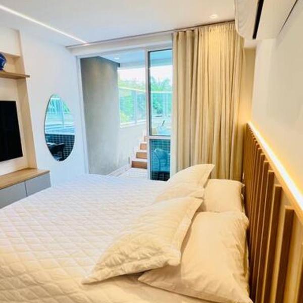 Flat com Piscina Privativa a 50m da Praia - Centro de Porto - Foto 2