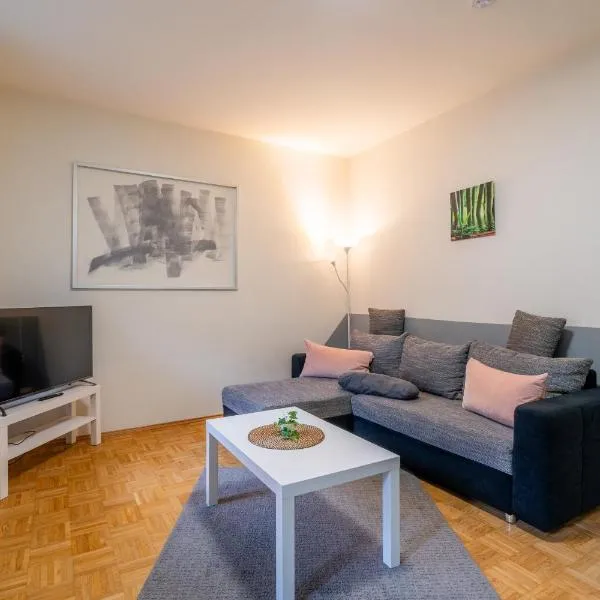 Leipzig - Garten - Balkon - 10 Min zum Zentrum, viešbutis Leipcige