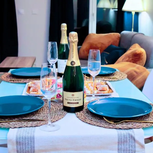 Appartement-Paris-Disney-Terrasse-Jardin-parking, hotel in Vaires-sur-Marne