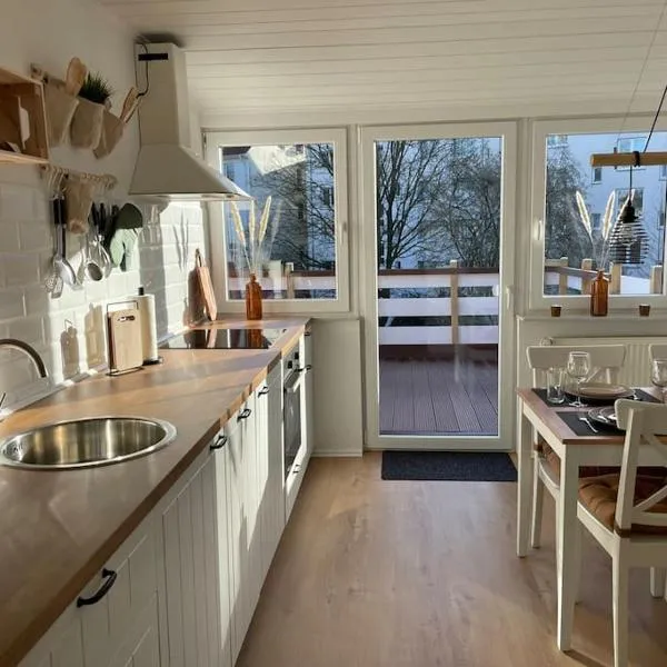 Sonnenpanorama 2Zi 2OG 4P Geestemünde, хотел в Bremerhaven