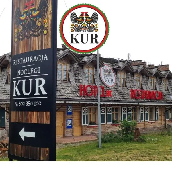 Hotelik z możliwością śniadania "KUR" Myszyniec-Kurpie, hotel v destinaci Myszyniec