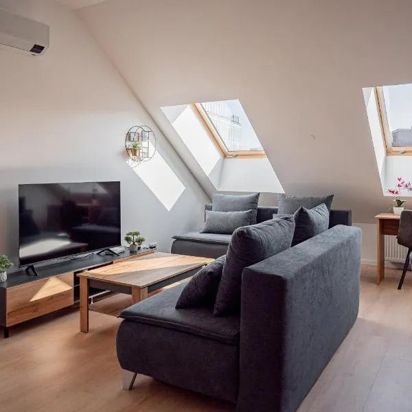 New Cozy Apartment in Heart of Bratislava FREE GARAGE PARKING，位于布拉迪斯拉发的酒店