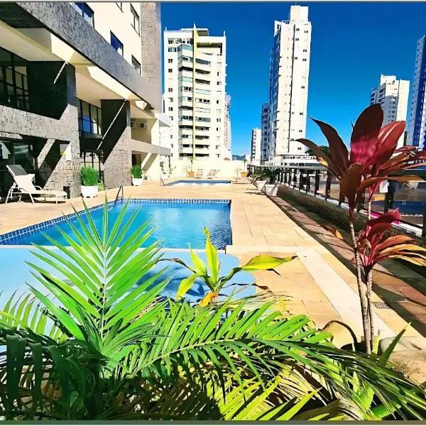 PROMOÇÃO - Vista Superior - Jacuzzi - Sauna - Piscina - Vaga Grátis 400m da Praia, hotel in Balneário Camboriú