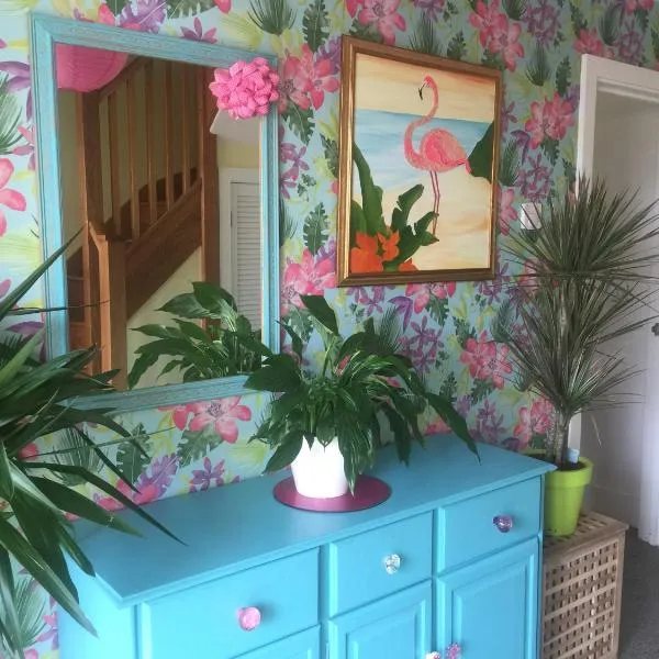 Cheerful 2 bed self contained space in Braunton, hotel v destinaci Wrafton