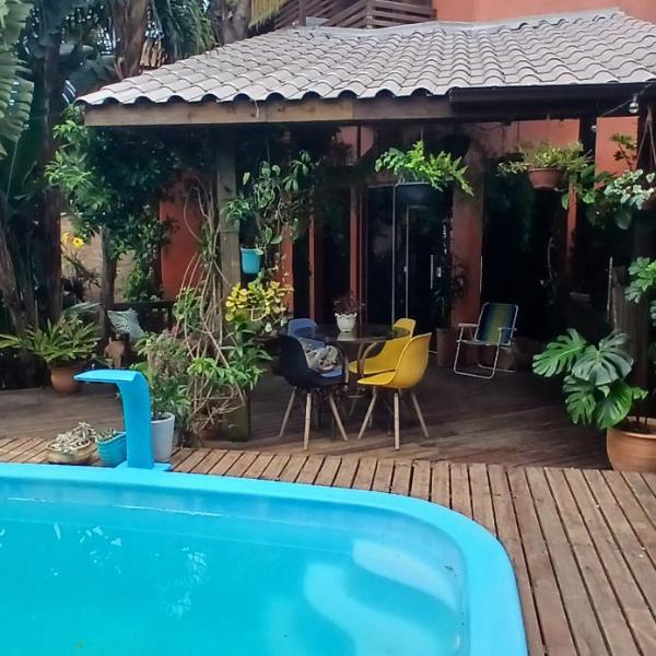 Belíssima casa de praia com piscina disponível para o feriado - Foto 4