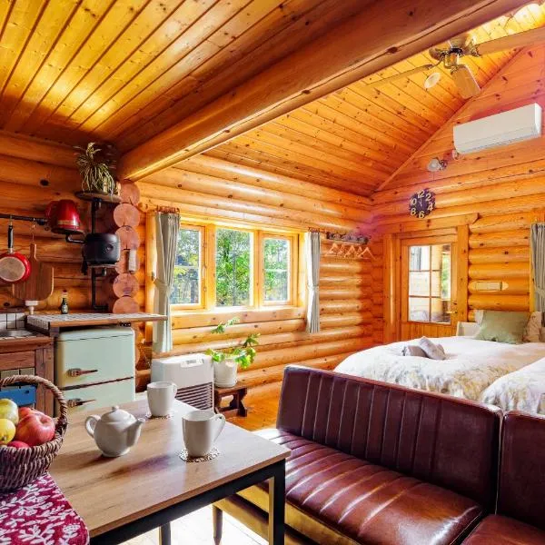 Log Cottage KUROITA, hotel in Hakuba