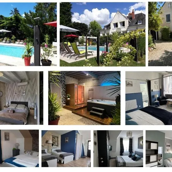 Gîtes et Chambres des Coteaux, hotel v destinácii Sainte-Maure-de-Touraine
