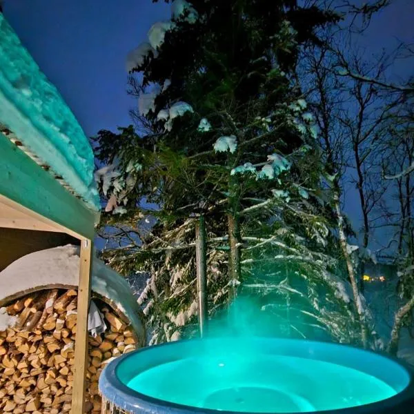 Cosy cabin in North-Norway, Nearby Senja., hotel v destinaci Sorreisa