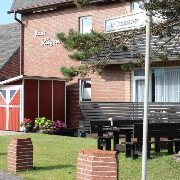 Ferienwohnung Haus Rügen auf Borkum, hotel v destinaci Borkum