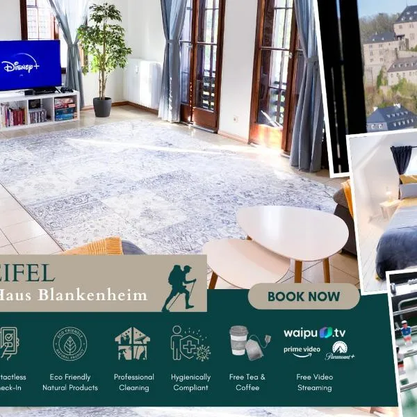 Greenhouse Living "Haus Blankenheim" - Burgblick I Urlaub mit Hund - 30 Minuten zum Phantasialand & Nürburgring, hotel v destinaci Blankenheim