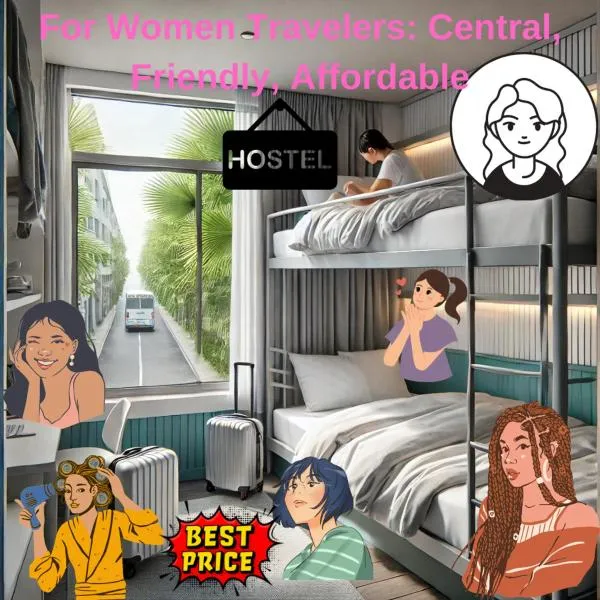 104 Mixed Shared Rooms Central, Friendly, Affordable, hotel v Miami