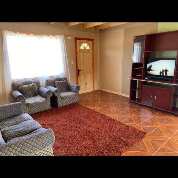 Cabaña rivera del Captrén, hotel v destinaci Curacautín