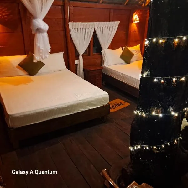 Green leaf Tree house, hotel a Dambulla