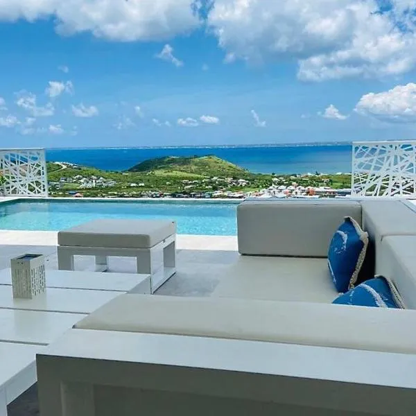 Prestigious Villa & Apartment Marewa with Breathtaking Ocean View - Saint Martin French Side, hotel v destinaci Grand Case
