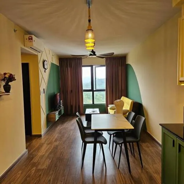 Gaia Residences Bandar Gamuda Gardens, Cozy Retreat with Mountain Views, hotel v destinaci Rawang