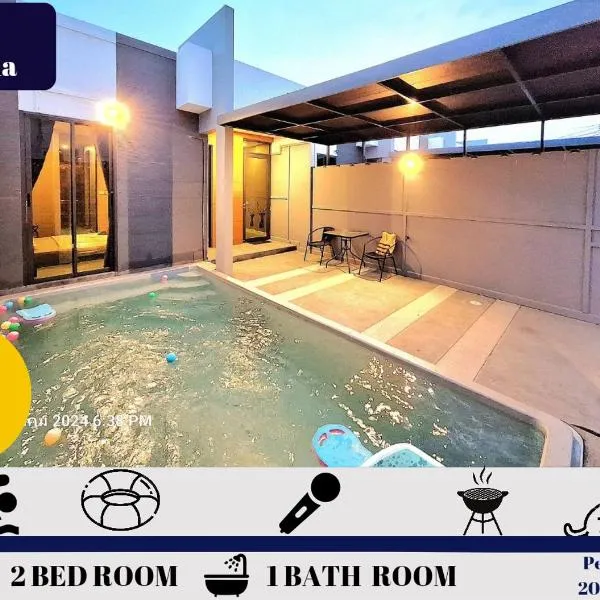 The Modern Hua-Hin Private Poolvilla from beach 3km, hotel v destinaci Hua Hin