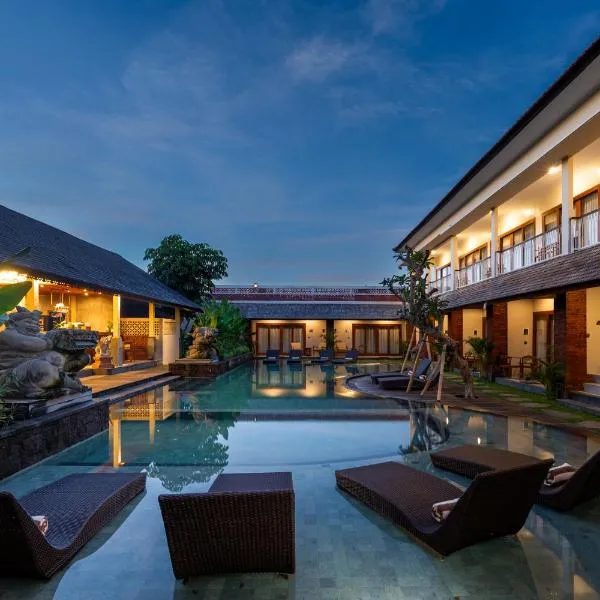 Puri Andong Villa, hotell i Ubud