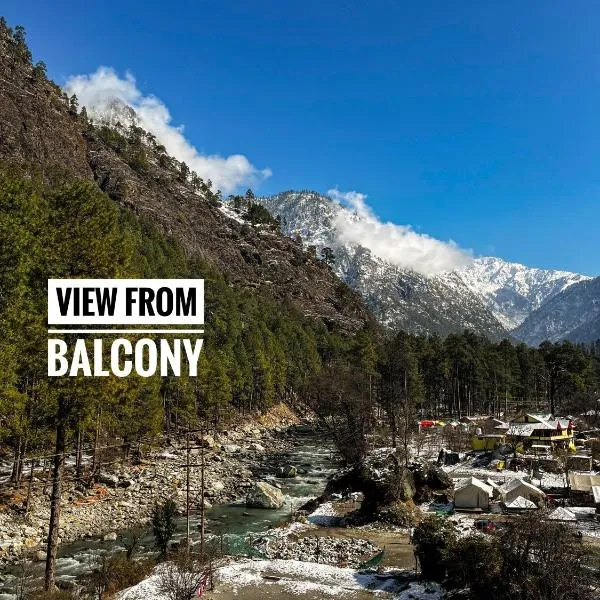 Hotel Mid Orchard Kasol -River Side, хотел в Касол