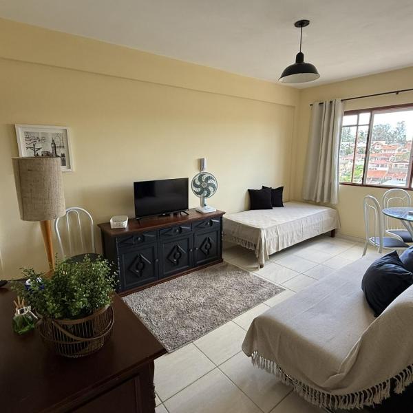 Apartamento 1 quarto Aconchegante em Águas de Lindóia