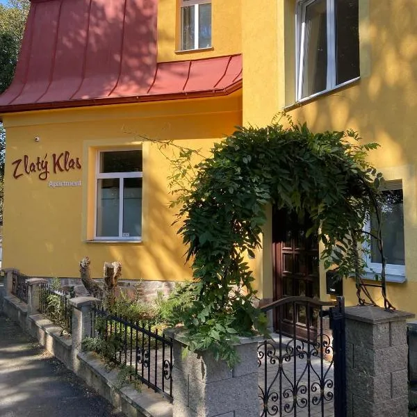 Zlatý Klas, hotel a Mariánské Lázně