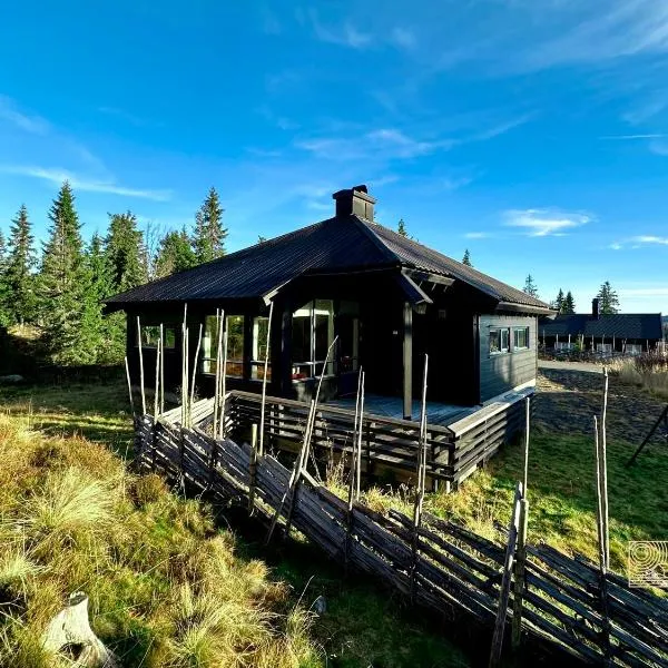 Sjusjøen में, होटल Cabin at Sjusjøen Birkebeiner trail ski in out, 8 beds, 2 bathrooms & Wifi
