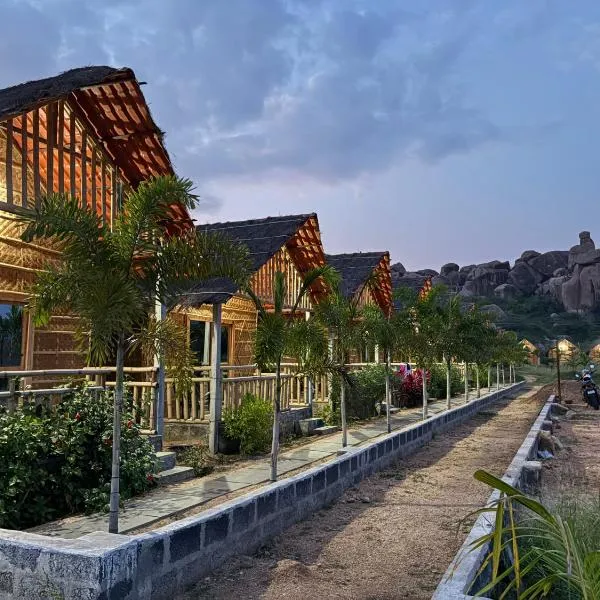 Osho's Organic Resort Hampi、ハンピのホテル