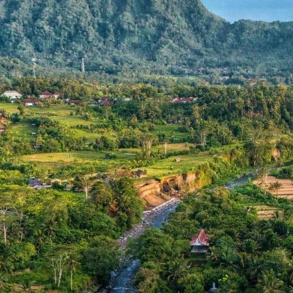 The River Island Bali, hotel v destinaci Sidemen