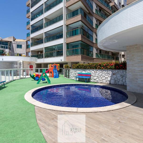 Condomínio Club a 50m PRAIA dos Anjos - Unidades com 2 QUARTOS, PISCINA, estacionamento e portaria 24h - Área de lazer 3000m, wi-fi 800MB, churrasqueira e cozinha completa - Foto 5