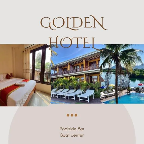 golden hotel dondet, hotel in Don Det