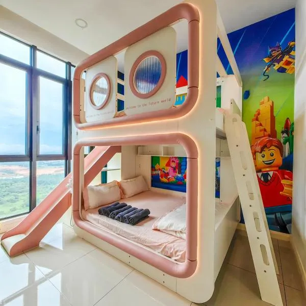 D'Pristine Theme Suite by Nest Home at LEGOLAND、ヌサジャヤのホテル