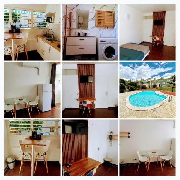 Le Studio Oncle Sam - Accès piscine et plage, hotel in Le Gosier