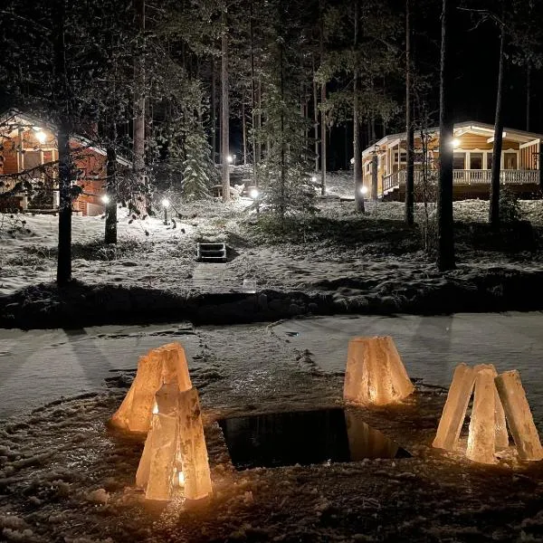 Traditional lakeside cottage, hotel v destinaci Rovaniemi