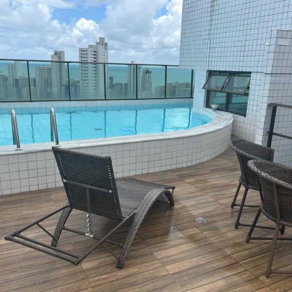 Flat Boa Viagem -500 m praia - Golden Style - Foto 4