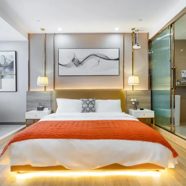 Yunmu International Hotel Chongqing Jiefangbei Pedestrian Street Branch, hotell sihtkohas Chongqing