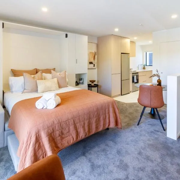 Elegant Studio Living Near City Centre, hotel v Christchurchu