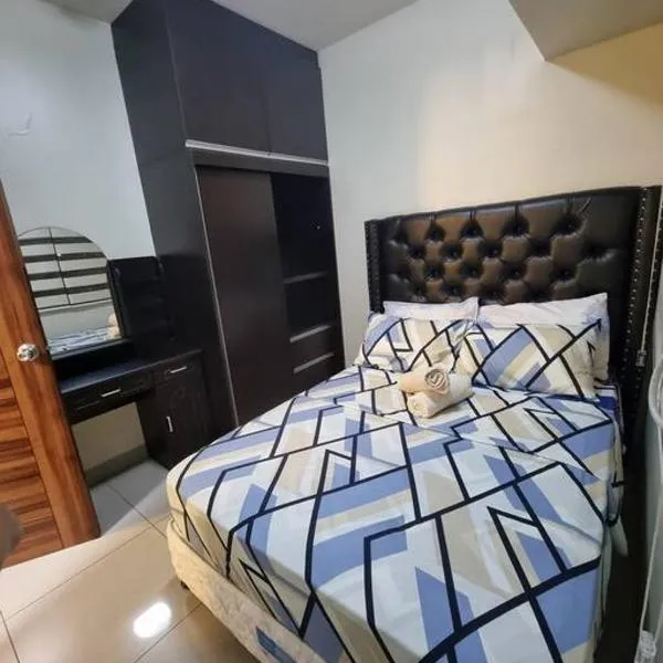 1 BR with Balcony with Netflix at Horizons 101 Cebu City, hotel in Cebu City