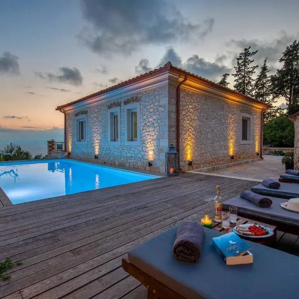 Villa Lithos, hotell sihtkohas Vlachopoulátika