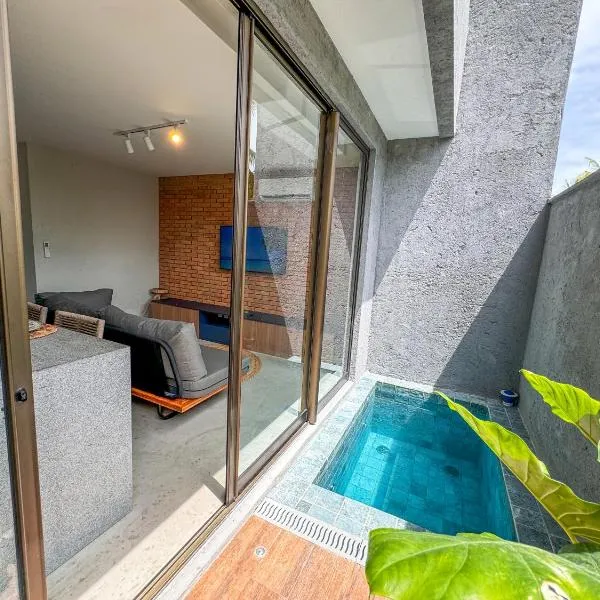 Casa Piscina Privativa I Capela I Mar 100 metros, hotel v destinaci São Miguel dos Milagres
