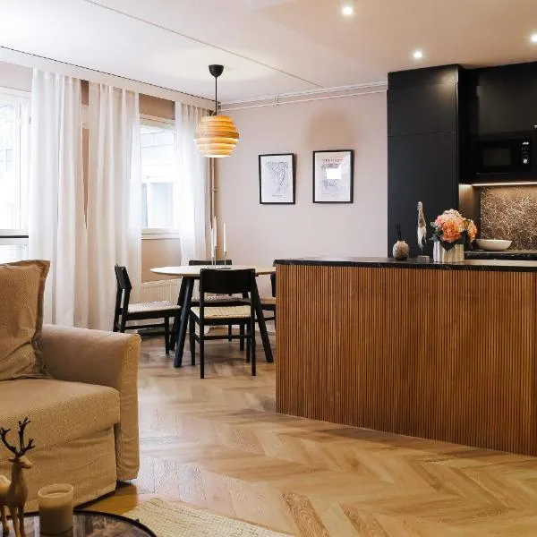 Cielè - Penthouse with a Rooftop Terrace and Sauna, hotel a Hèlsinki
