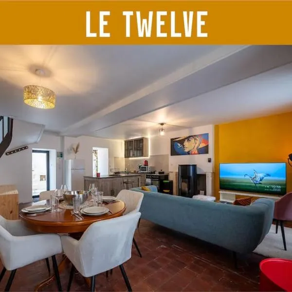 Le Twelve CHABLIS Maison chaleureuse, calme, 2 chambres, hotel v destinaci Chablis