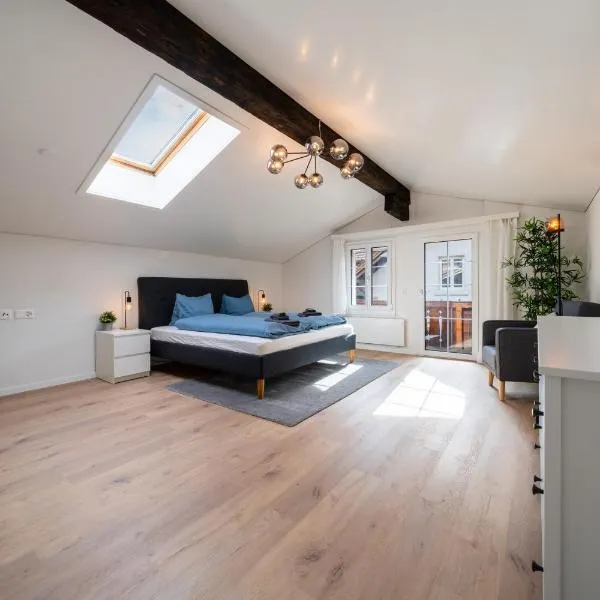 Brienz में, होटल Large apt in town center next to Brunngasse & near lake