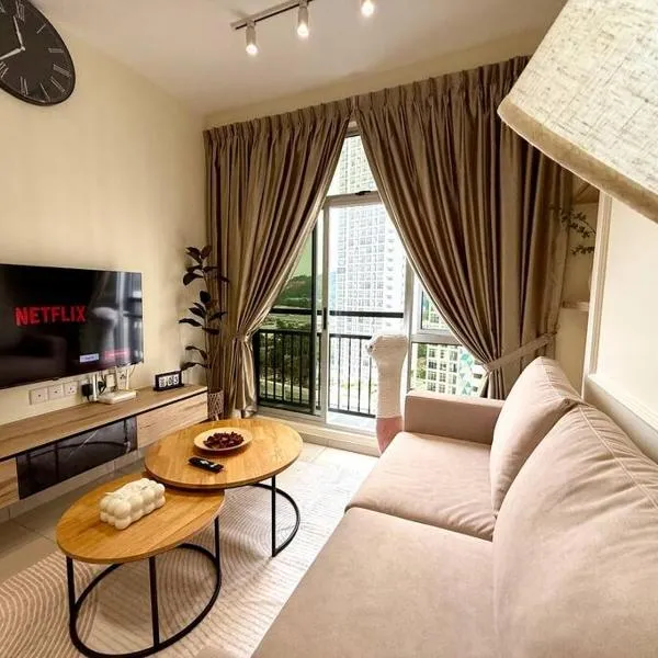 M01 Midas Seri Alam 2BR2B 6pax Wifi600Mbps, hotel in Masai