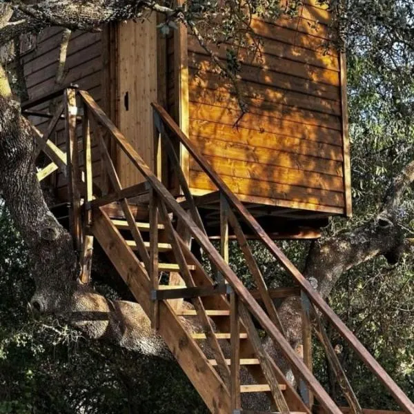 Cabaña del árbol Lavagarural, hotel v destinácii Villanueva del Rosario