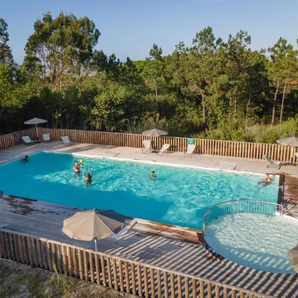 Huttopia Lagoa de Óbidos, hotel em Casal do Narcizo