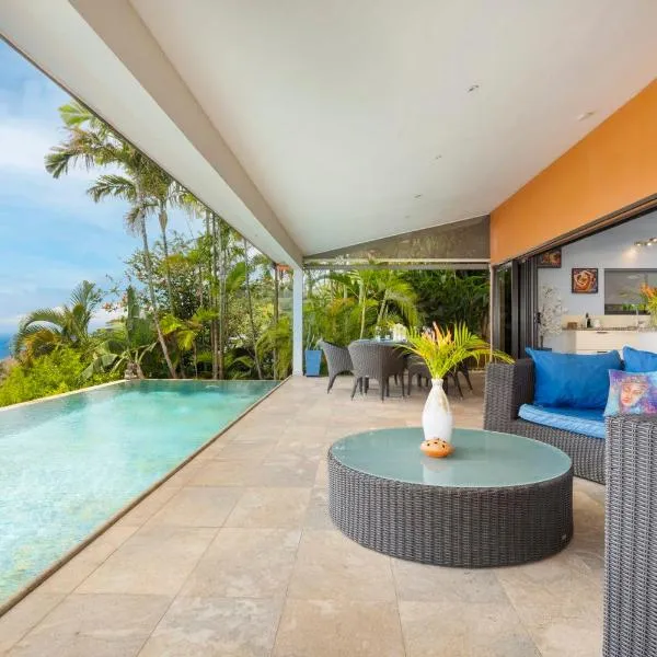 Villa Ireina magnificent sea view, hotel en Punaauia