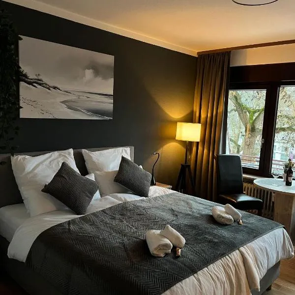 Rheinpanorama Suite mit Balkon, hotel di Koblenz