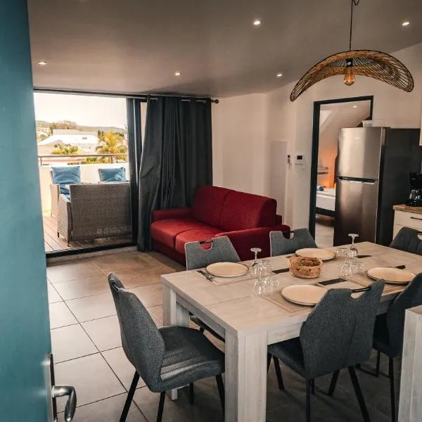 Leu Burgot 2 - 3 étoiles - T3 - Front de mer & centre ville - Appt 17, hotel in Saint-Leu