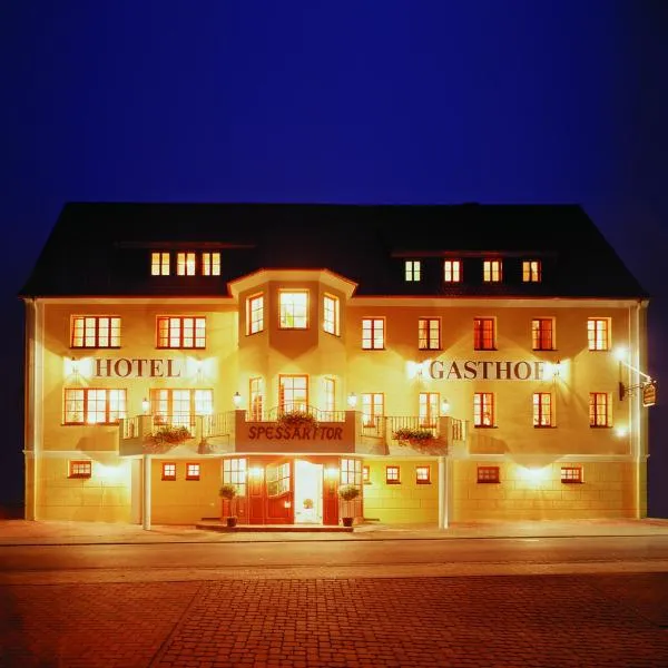 Hotel - Gasthof Spessarttor & Hotel Bergwiesen - Zimmer mit Balkon, hotel v destinaci Lohr